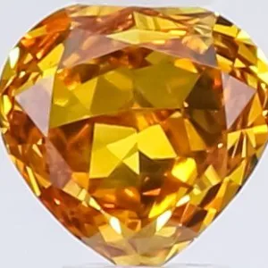 0.24 Carat Rose Fancy Deep Orange Natural Diamond