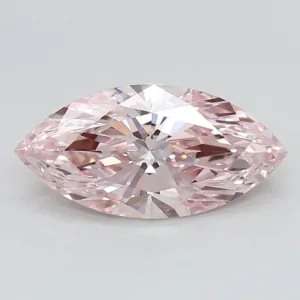 1.33 Carat Fancy Intense Pink IF MARQUISE Lab Diamond