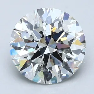 2.02 Carat Round G SI2 Natural Diamond