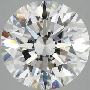 5.03 Carat Round E VVS2 Lab Diamond