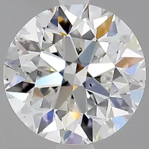 2.01 Carat Round F SI1 Natural Diamond