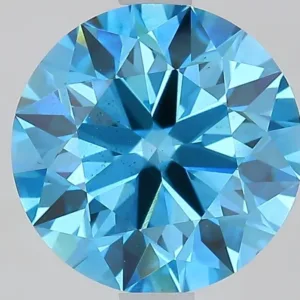 2.54 Carat Fancy Vivid Blue VS1 ROUND Lab Diamond