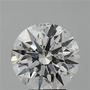 4.5 Carat Round F SI2 Natural Diamond