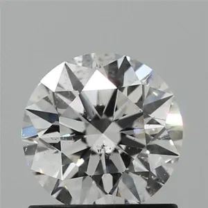 1 Carat Round F SI2 Natural Diamond