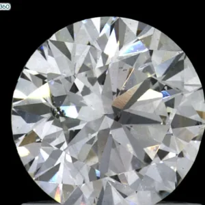 1 Carat Round H SI1 Natural Diamond