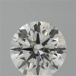 5.01 Carat Round I SI2 Natural Diamond