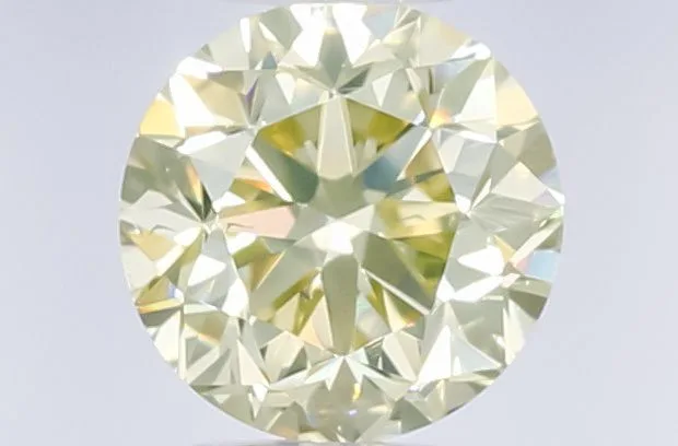 0.5 Carat Round Fancy Light Yellow Natural Diamond 1 0.5 Carat Round Fancy Light Yellow Natural Diamond