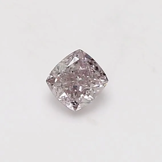 0.31 Carat Cushion Brilliant Fancy Pink SI2 Natural Diamond