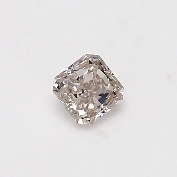0.31 Carat Radiant Fancy Light Brown SI1 Natural Diamond