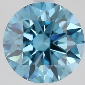 1.73 Carat Fancy Vivid Blue VS1 ROUND Lab Diamond