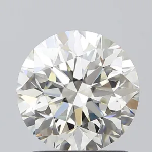 1.51 Carat Round K VVS2 Natural Diamond