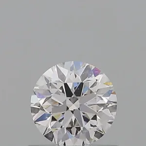0.67 Carat Round F VS2 Natural Diamond