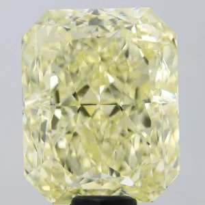 20.05 Carat Radiant Fancy Intense Yellow VS2 Natural Diamond