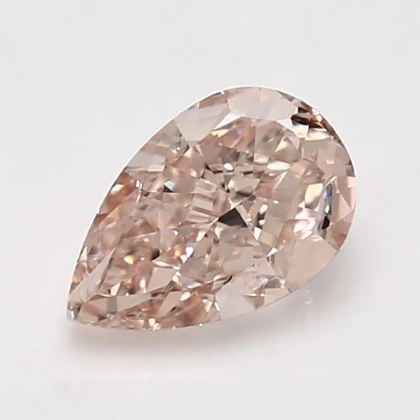 1.46 Carat Pear Fancy Pink VVS2 Natural Diamond
