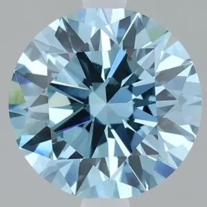 2.06 Carat Fancy Vivid Blue VVS2 ROUND Lab Diamond