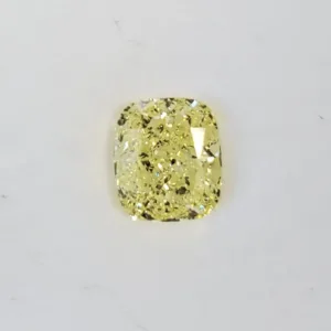 1.14 Carat Cushion Modified Fancy Light Yellow SI2 Natural Diamond