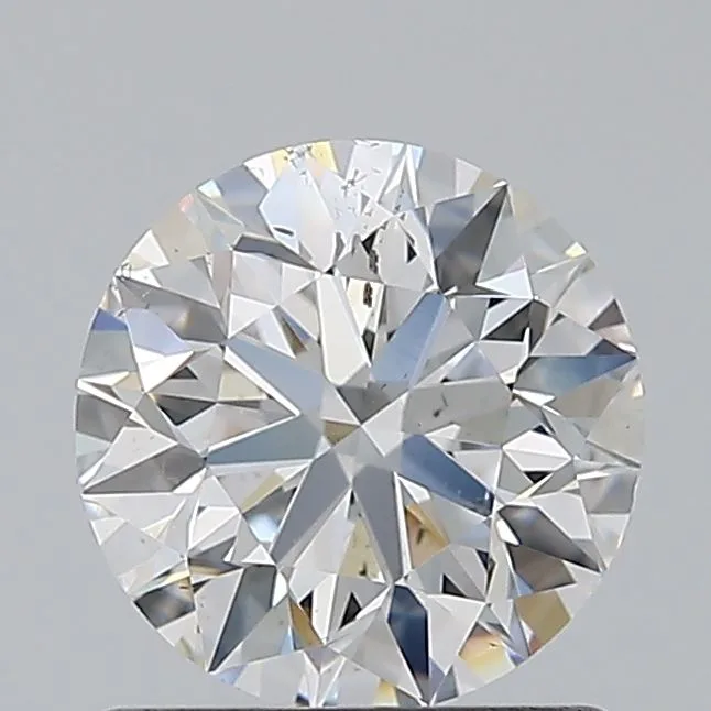 0.9 Carat Round F SI1 Natural Diamond