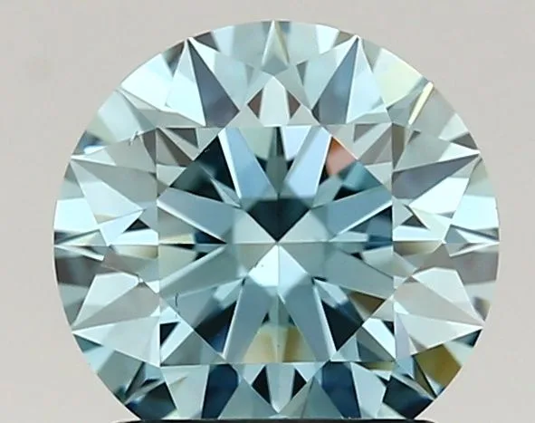 1.43 Carat Fancy Vivid Blue VS2 ROUND Lab Diamond 1 1.43 Carat Fancy Vivid Blue VS2 ROUND Lab Diamond
