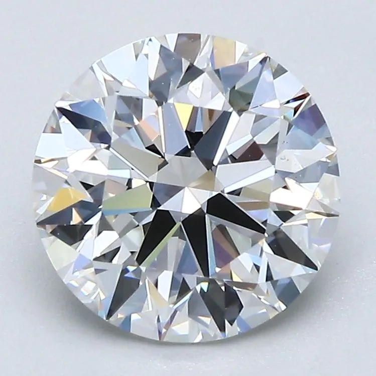 2.52 Carat F VS1 ROUND Diamond