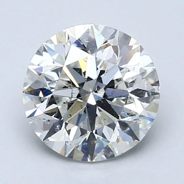 2 Carat Round G SI2 Natural Diamond