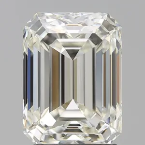3.02 Carat J VVS2 EMERALD Diamond
