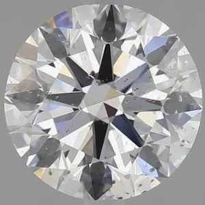 1.61 Carat D SI2 ROUND Diamond