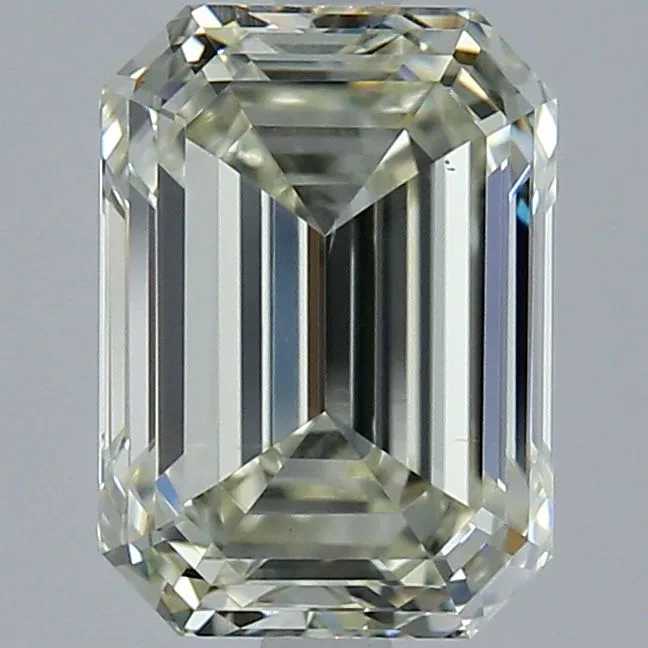 3.01 Carat L VS2 EMERALD Diamond