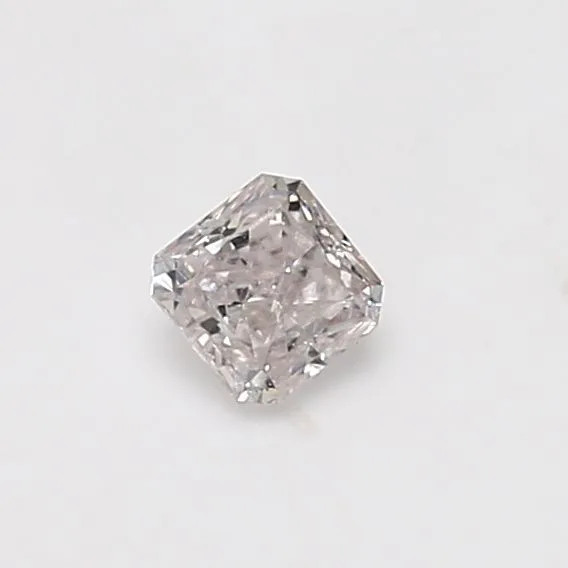 0.31 Carat Radiant Very Light Pink I1 Natural Diamond