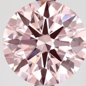 2.51 Carat Round Fancy Intense Pink VS2 Lab Diamond