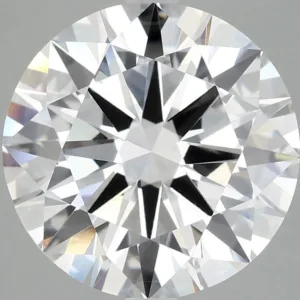 5.04 Carat Round E VVS2 Lab Diamond