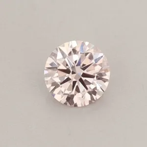 0.31 Carat Round Fancy Pink VS1 Lab Diamond