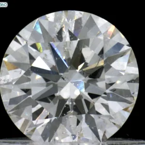 0.54 Carat Round I SI2 Natural Diamond