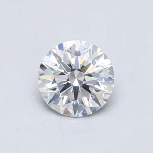 0.61 Carat Round F SI2 Natural Diamond