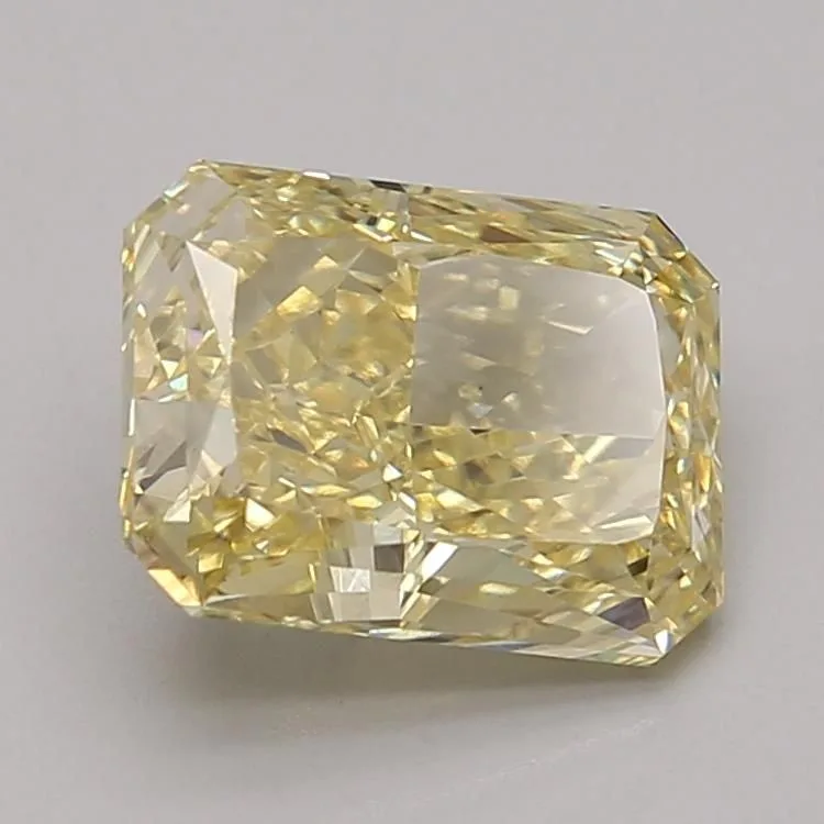 2.56 Carat Fancy Intense Yellow VS1 RADIANT Lab Diamond