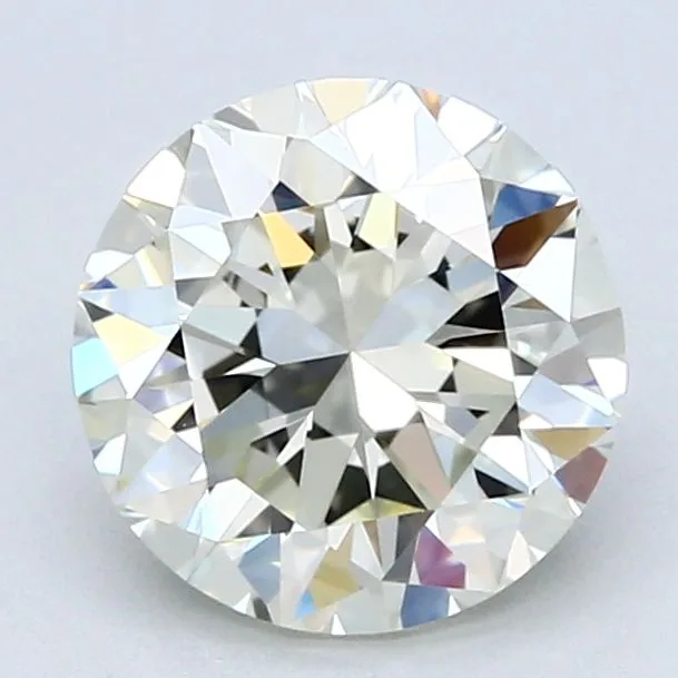 2.01 Carat Round N VVS1 Natural Diamond