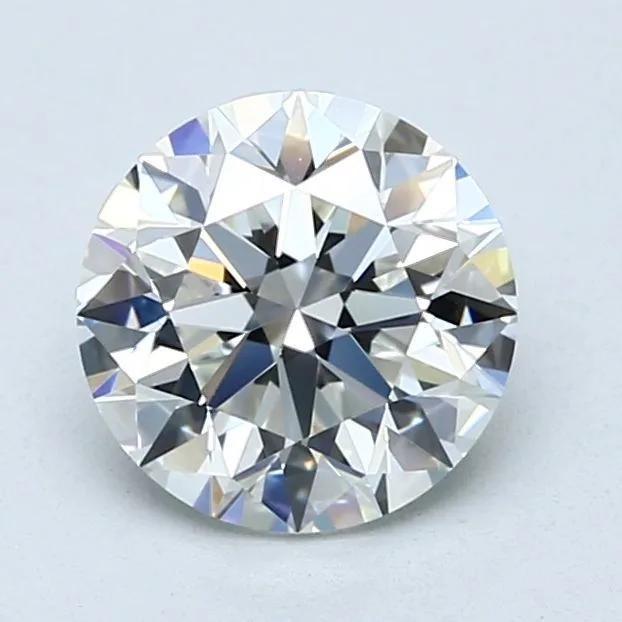 1.7 Carat Round H VVS1 Natural Diamond
