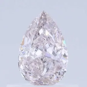 0.5 Carat Pear Light Pink SI1 Natural Diamond