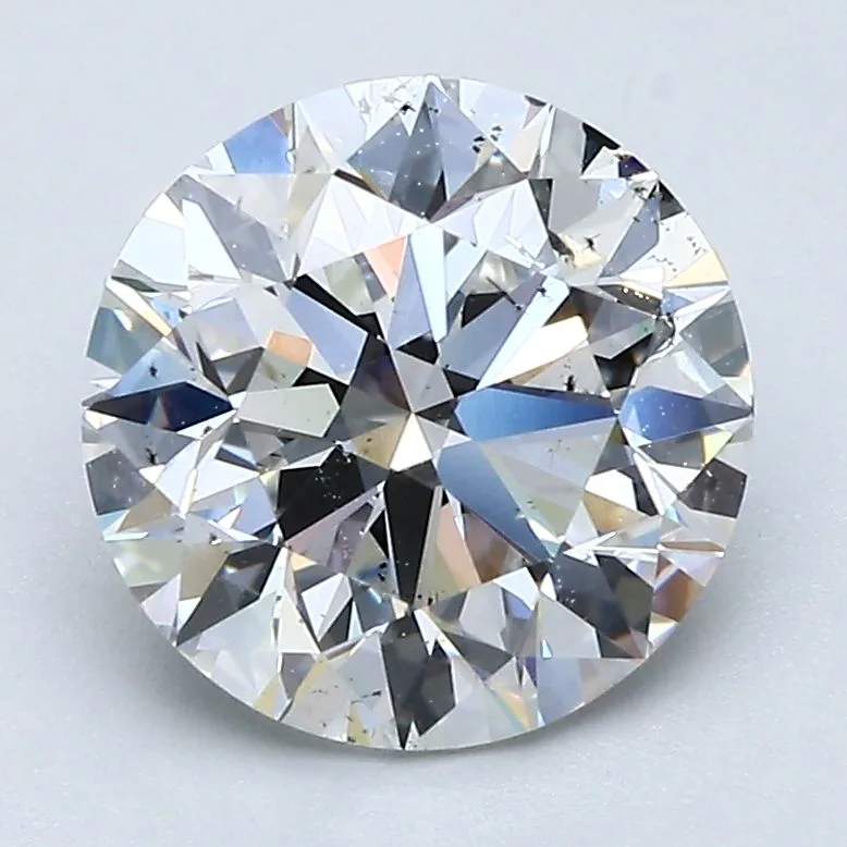 2.52 Carat F SI2 ROUND Diamond