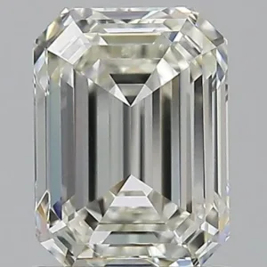 1.23 Carat J VVS1 EMERALD Diamond