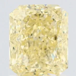 1.52 Carat Radiant Fancy Yellow VVS1 Natural Diamond