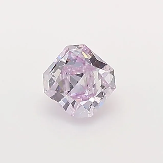 0.27 Carat Radiant Fancy Purple I2 Natural Diamond
