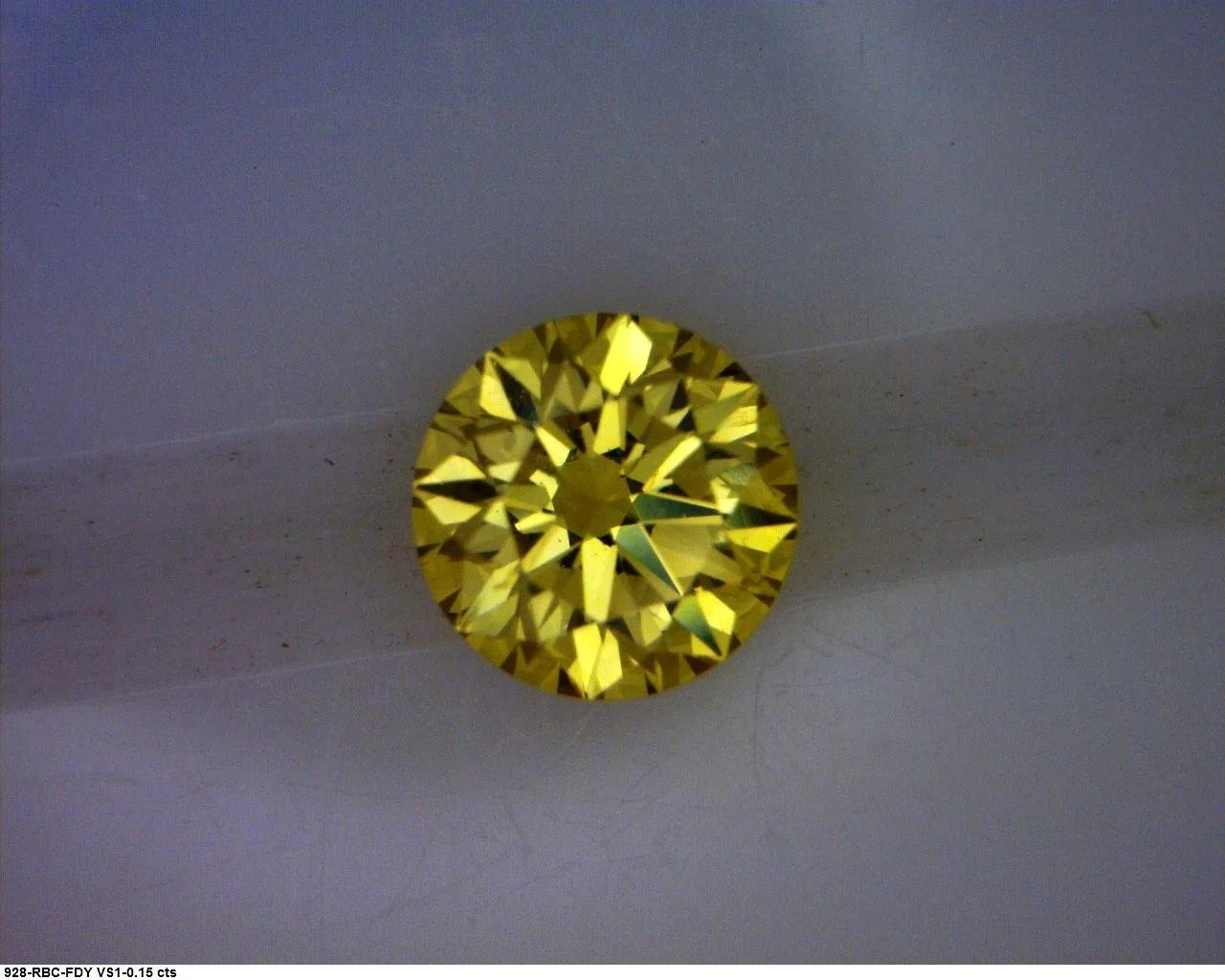 0.15 Carat Round Fancy Deep Yellow Natural Diamond 1 0.15 Carat Round Fancy Deep Yellow Natural Diamond
