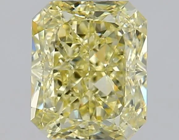 1.42 Carat Radiant Fancy Yellow VS2 Natural Diamond 1 1.42 Carat Radiant Fancy Yellow VS2 Natural Diamond