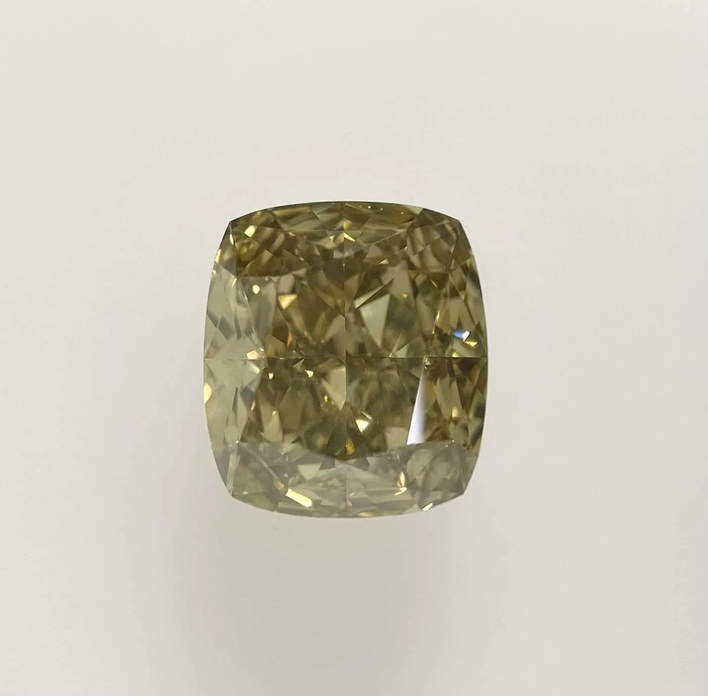 2.01 Carat Cushion Brilliant Fancy Deep Yellow SI1 Natural Diamond 1 2.01 Carat Cushion Brilliant Fancy Deep Yellow SI1 Natural Diamond