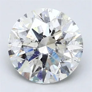2.5 Carat Round D SI2 Natural Diamond