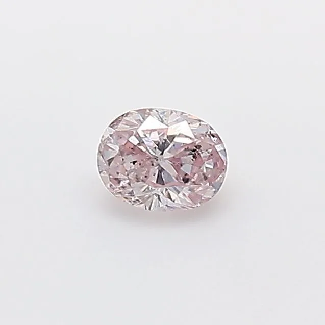 0.16 Carat Oval Fancy Pink Natural Diamond