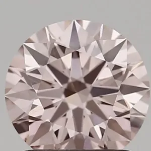1.28 Carat Fancy Intense Pink VS1 ROUND Lab Diamond