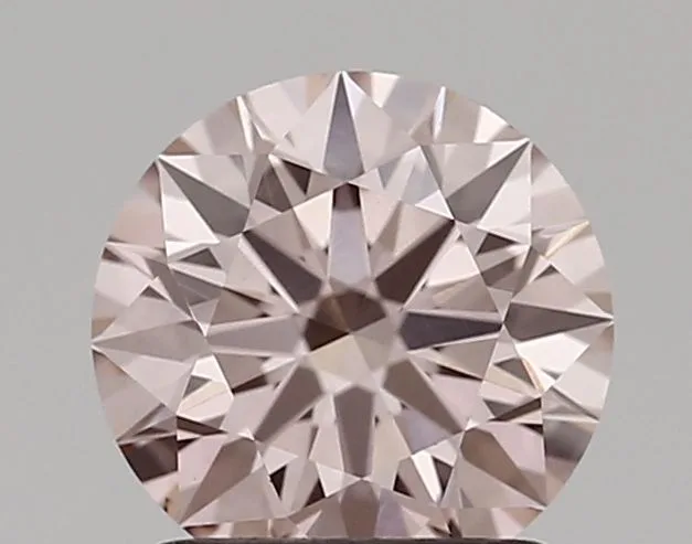 1.28 Carat Round Fancy Intense Pink VS1 Lab Diamond 1 1.28 Carat Fancy Intense Pink VS1 ROUND Lab Diamond