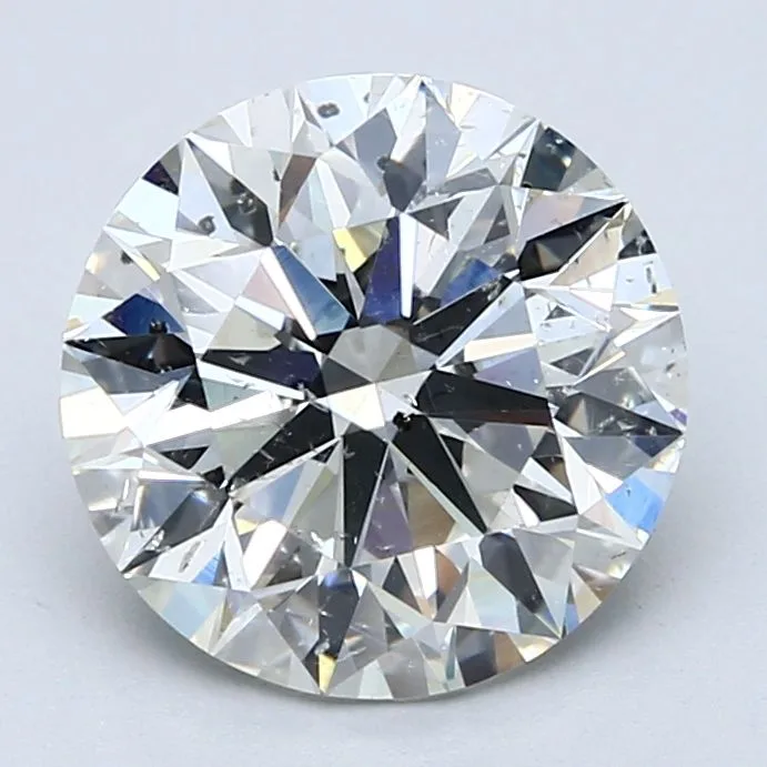 3.8 Carat J SI2 ROUND Diamond