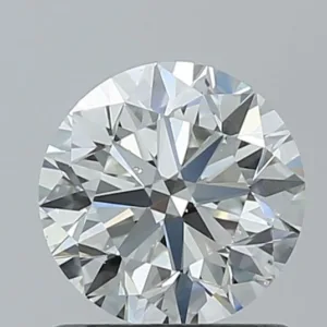 1.02 Carat Round H SI1 Natural Diamond